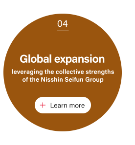 Global expansion leveraging the collective strengths of the Nisshin Seifun Group